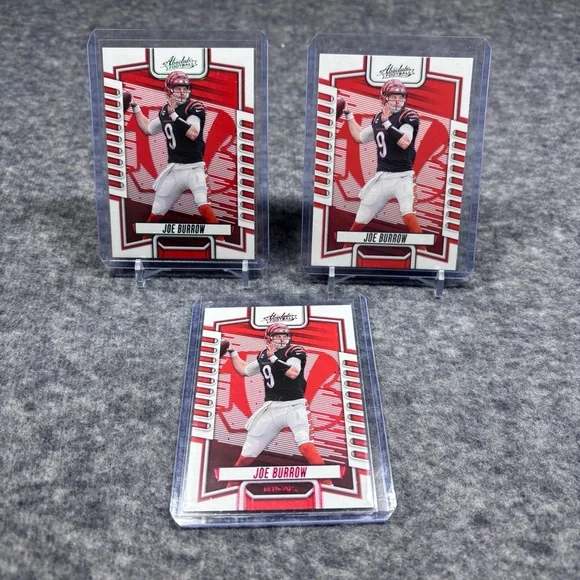 Cincinnati Bengals Joe Burrow Football Card Collection Set of 22 Card - Picture 9 of 13